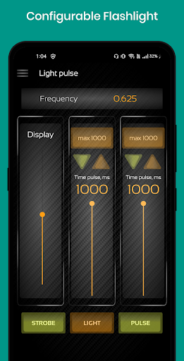 Light pulse - Flash & strobe Screen 2