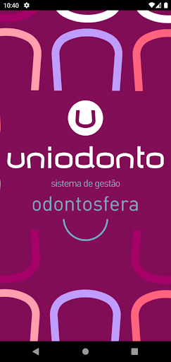 Android application Uniodonto Araguari Prestador screenshort