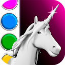 Baixar Unicorn 3D Coloring Book Instalar Mais recente APK Downloader