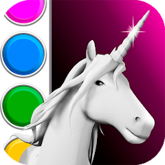 Unicórnio Para Colorir Glitter – Apps no Google Play