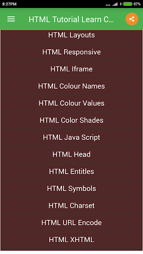 HTML Tutorial Code Tags CSS Screen 3