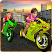 Kids MotorBike Rider Race 3D 1.2 Icon