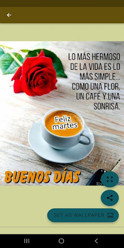 Buenos Días de la Semana Screen 2