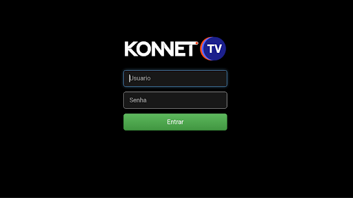 Android application KONNET TV screenshort