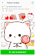 screenshot of Mochi Peach Cat WASticker