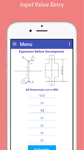 Expansion Bellow Development Screen 3