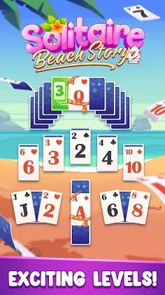 Solitaire Beach Story - Screenshot 1
