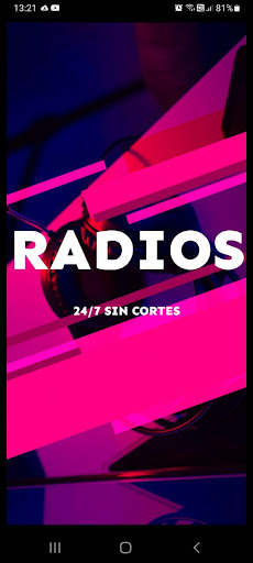 Android application RADIOS 24/7 screenshort