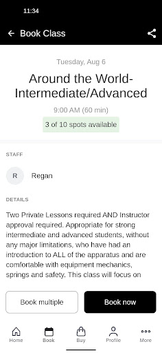 Village Pilates Studio Screen 3
