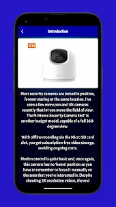 Mi360 Home Camera 2k Pro Guide