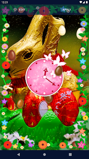 Chocolate Eggs Live Wallpaper Screen 2