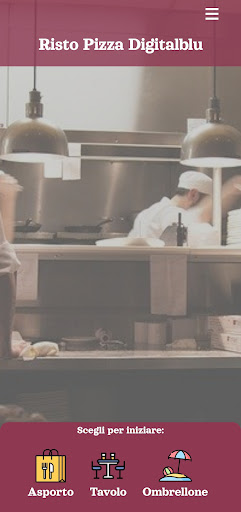 Android application Risto Pizza Digitalblu screenshort