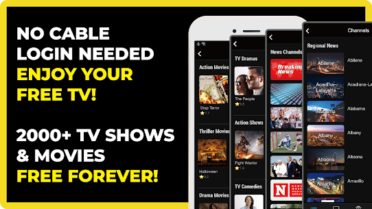 FREECABLE TV App: Free TV Shows, Free Movies, News 1