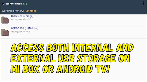 Mibox APK installer Android TVのおすすめ画像1