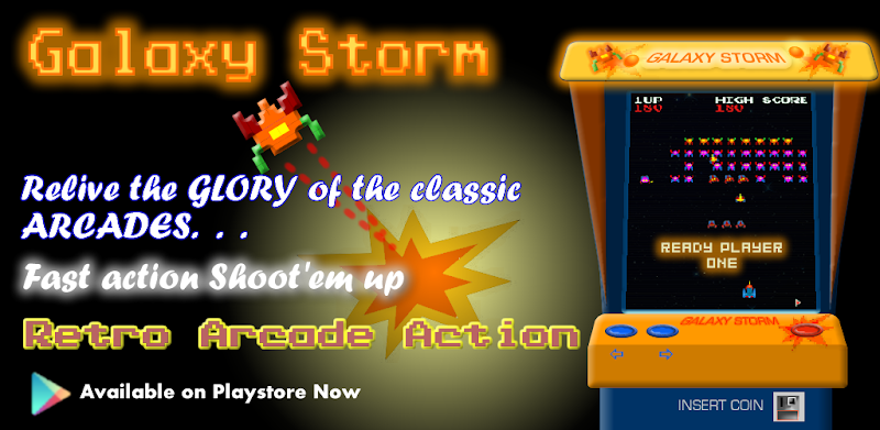 Galaxy Storm - Retro Invader