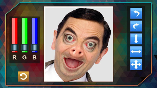 Android application Funny Face Changer screenshort