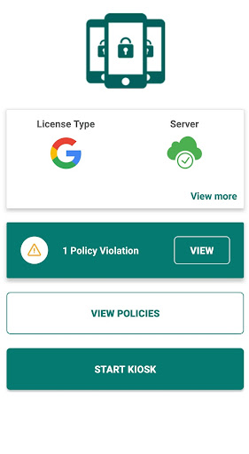 Kardamom - Enterprise MDM Screen 2