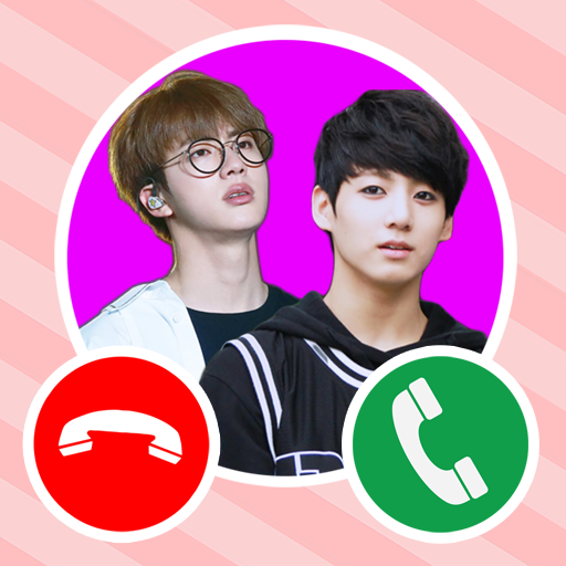 B.T.S and BlacPink Call You - logo