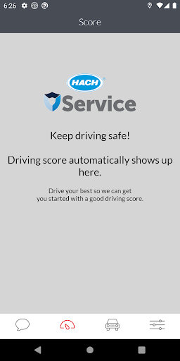 Hach Driving Performance Screen 2