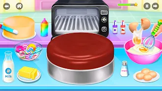 Game screenshot Sweet Bakery: Baking Cake Game mod apk