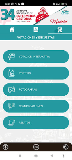 ANDE Congresos Screen 2