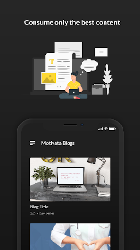 Android application Motivata App screenshort
