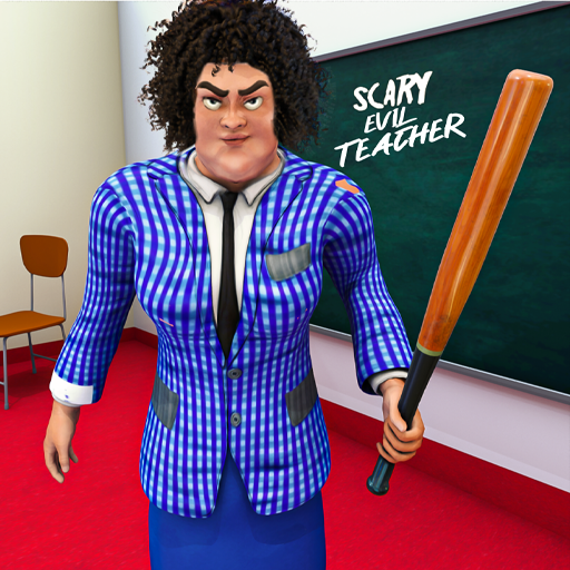 O JOGO DA PROFESSORA DO MAL! Scary Teacher 3D! 