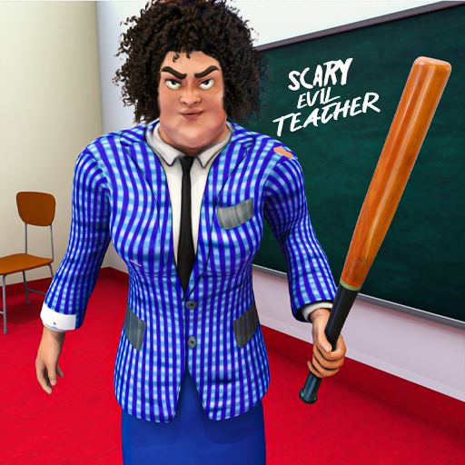 JOGUEI A VERSÃO MAIS ANTIGA DO JOGO DA PROFESSORA MALVADA! (Scary Teacher  3D) 