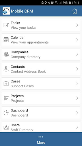 Android application WinMan Go screenshort