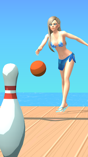 Android application Draw Bowling screenshort