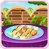 Creamy Strawberry Crepes Games icon