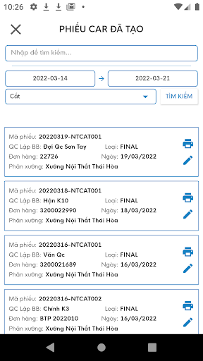 An Cường Phiếu CAR Screen 2