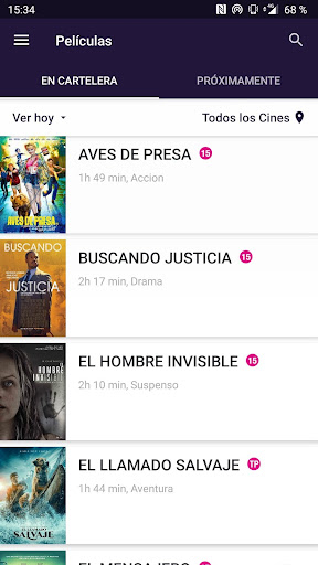 Cinext Ecuador Screen 2