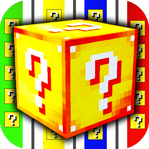 Download Lucky Block MOD for Minecraft PE - Lucky Race Map android on PC