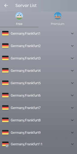 VPN Germany - Fast Safe VPN Screen 2
