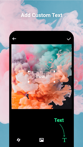 SmokeArt - Text added Screenshot 1 - AppWisp.com