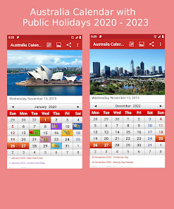 Screenshot 7 Australia Calendar 2023 android