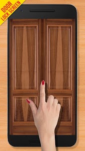 Wooden Door Lock Screen Unknown