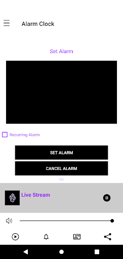 Android application Kwolf 98.1FM screenshort