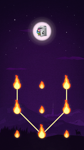 Android application AppLock Live Theme Fire screenshort