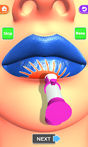 Screenshot 11 ¡Labios hechos! Juego ASMR 3D  android