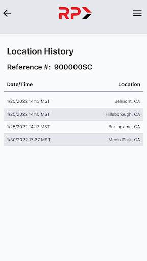 RP Global Logistics Screen 3