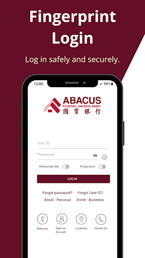 Abacus iMobile Banking Screen 3