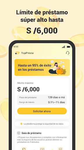 TopPrésta - Crédito Rápido Screen 2