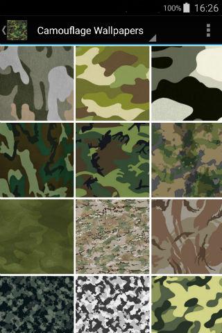 Android application Camouflage wallpapers screenshort