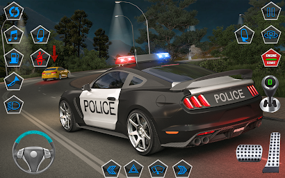 US Police Car Driving Sim 3D