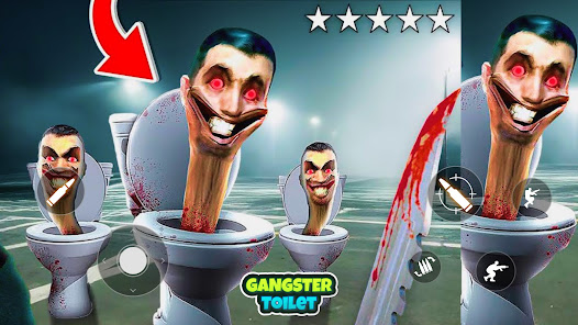 GT Skibd Toilet Gangster Fight 0.2 APK + Mod (Free purchase) for Android