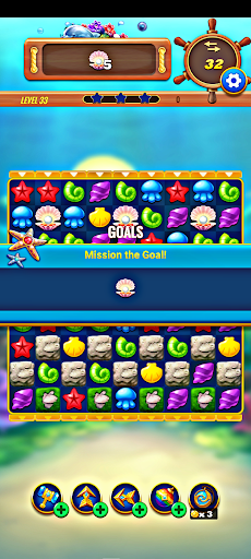 OceanGem - Match 3 Game Screen 2