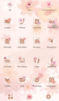 screenshot of -Lovely Paris- Theme +HOME