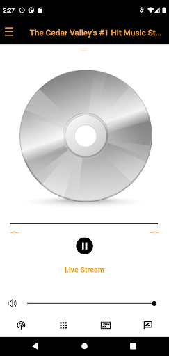 Android application KWAY Y99.3FM Live screenshort